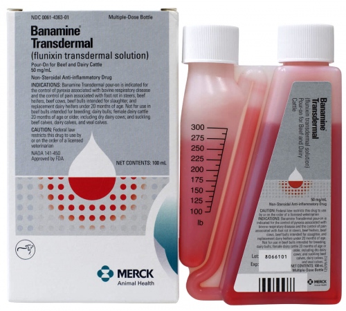 Banamine Transdermal Pour-on solution 100 ml 1