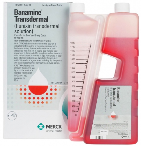 Banamine Transdermal Pour-on solution 1 L 1
