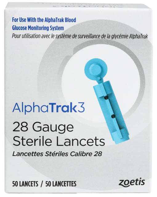 AlphaTrak 3 28 Gauge Sterile Lancets 50 count 1