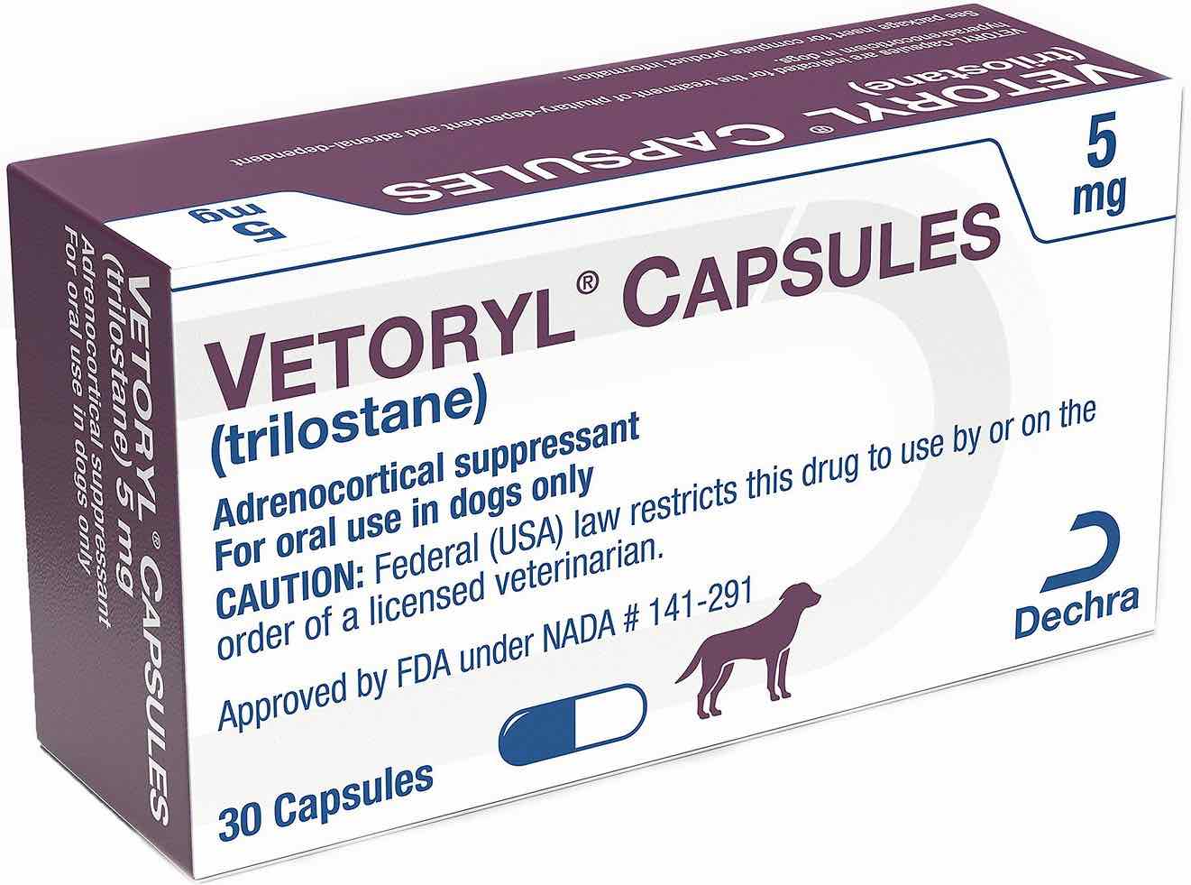 Vetoryl 30 capsules 5 mg 1
