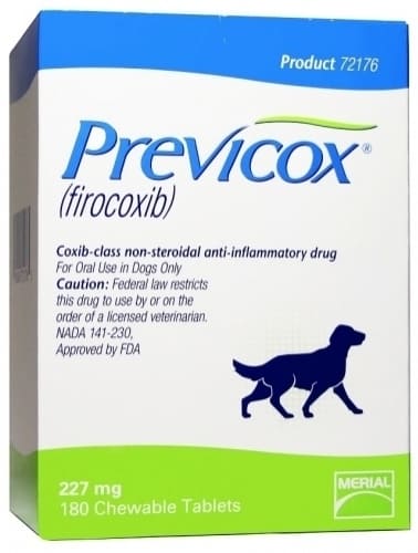 Previcox Comprimidos Masticables con Envases de Blister 180 tablets 227 1