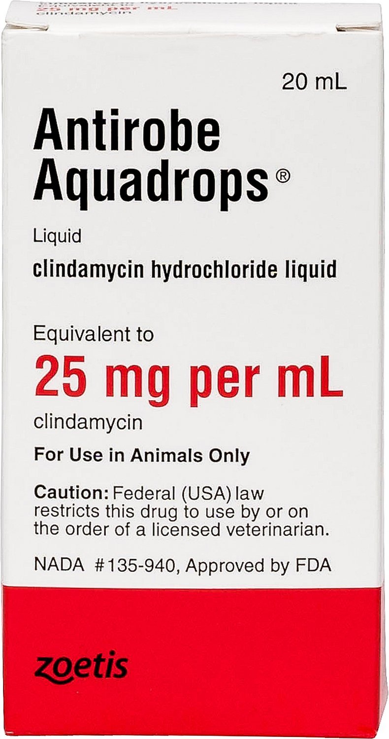 Antirobe Aquadrops 20 ml 25 mg/ml 1