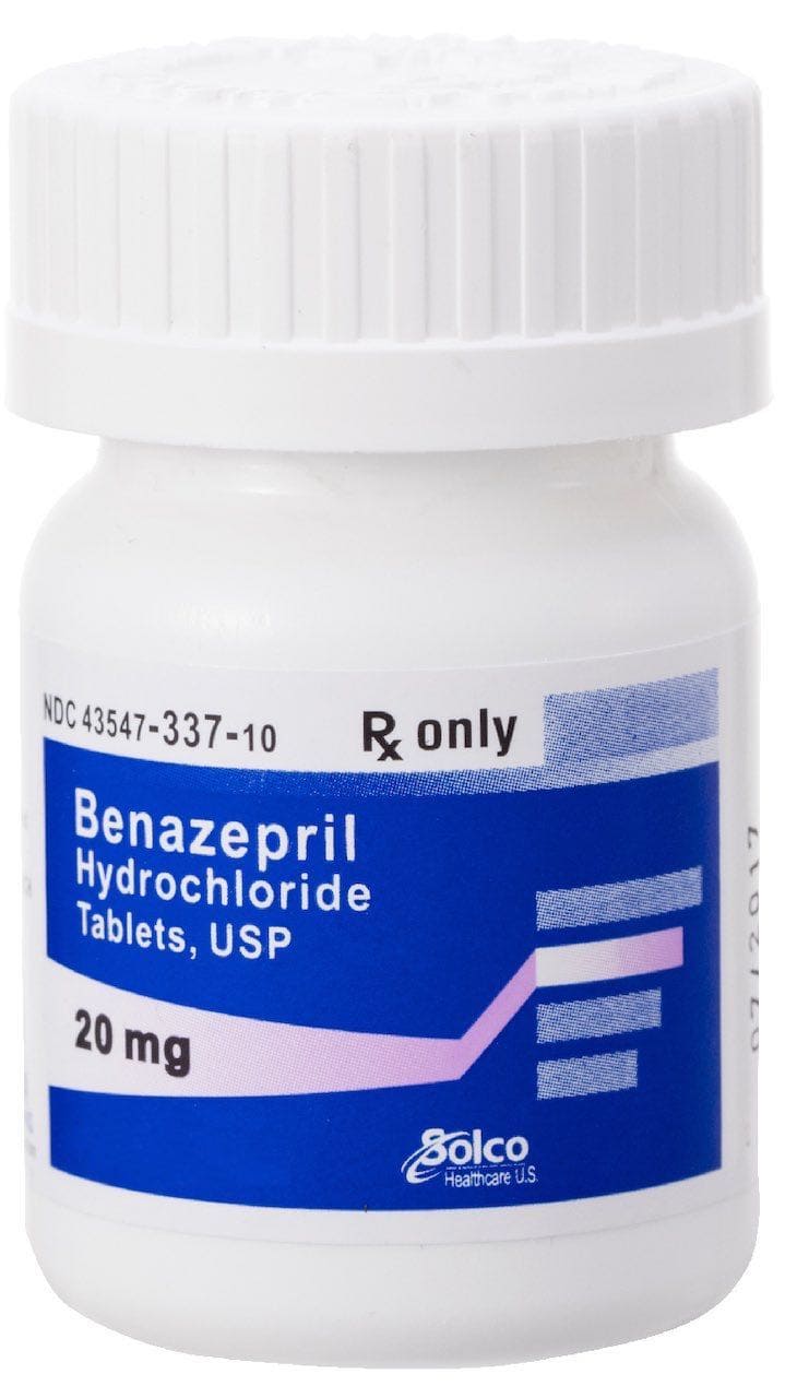 Benazepril Hydrochloride 20 mg 1 comprimido 1