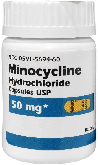 Minocycline 50 mg 1 comprimido 1