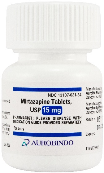 Mirtazapine 15 mg 1 tablet 1