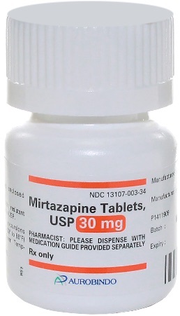 Mirtazapine 30 mg 1 tablet 1