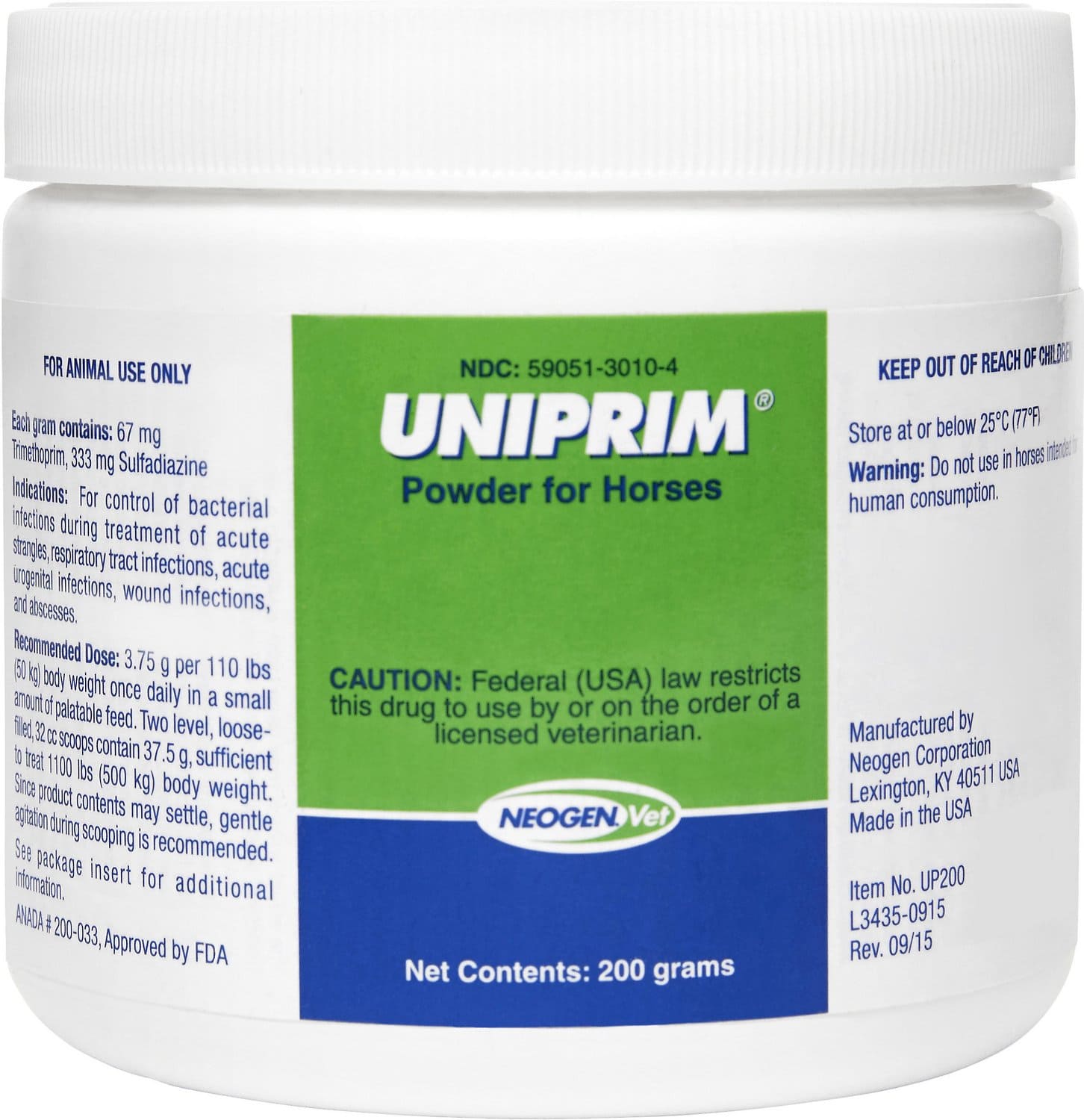Uniprim Powder 200 g 1