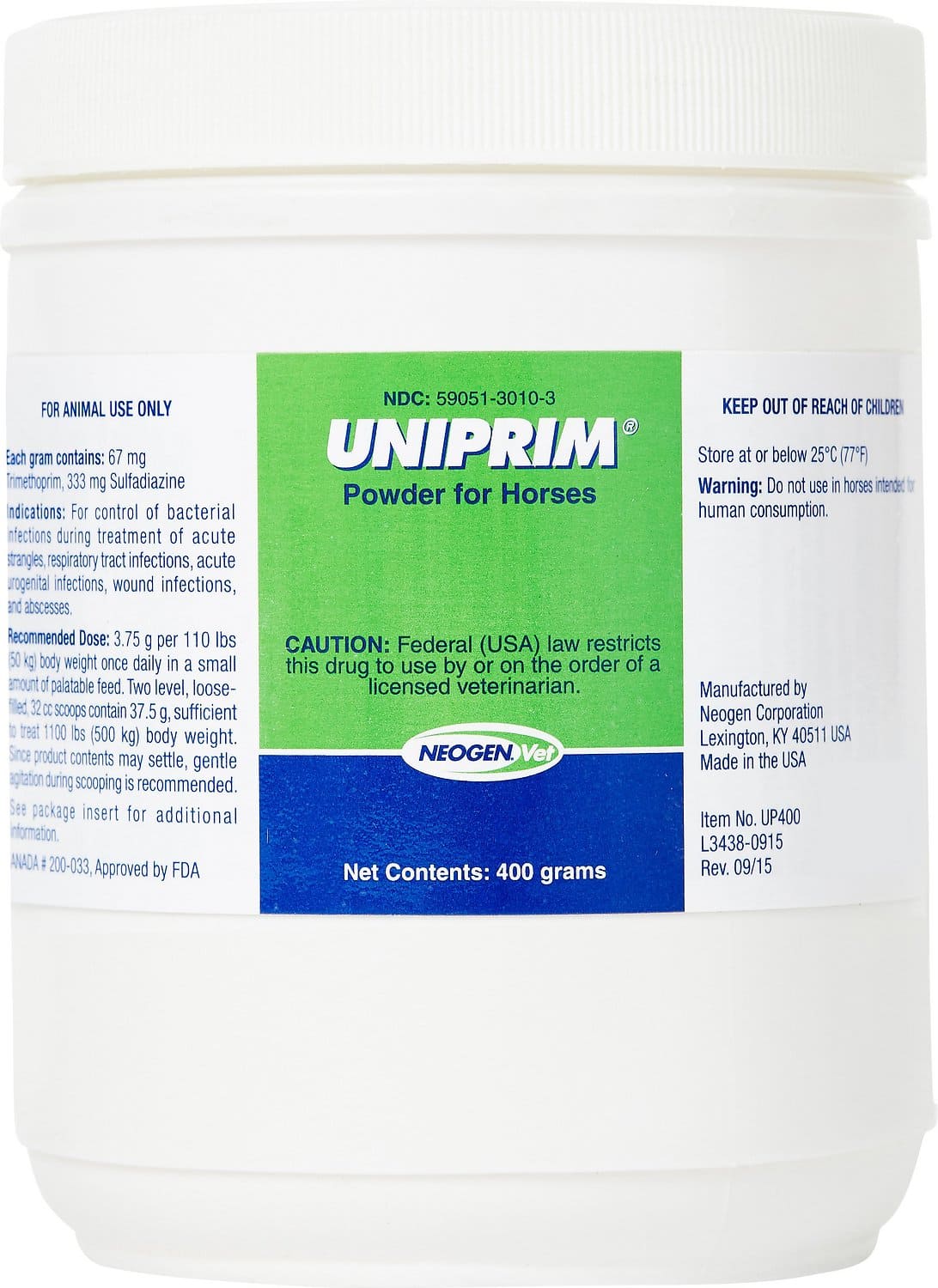 Uniprim Powder 400 g 1