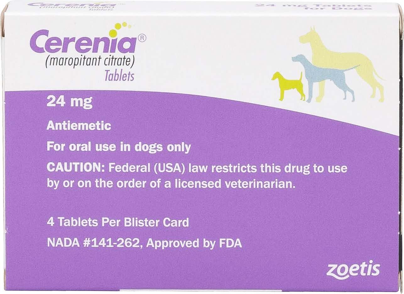 Cerenia Tablets 4 count 24 mg 1