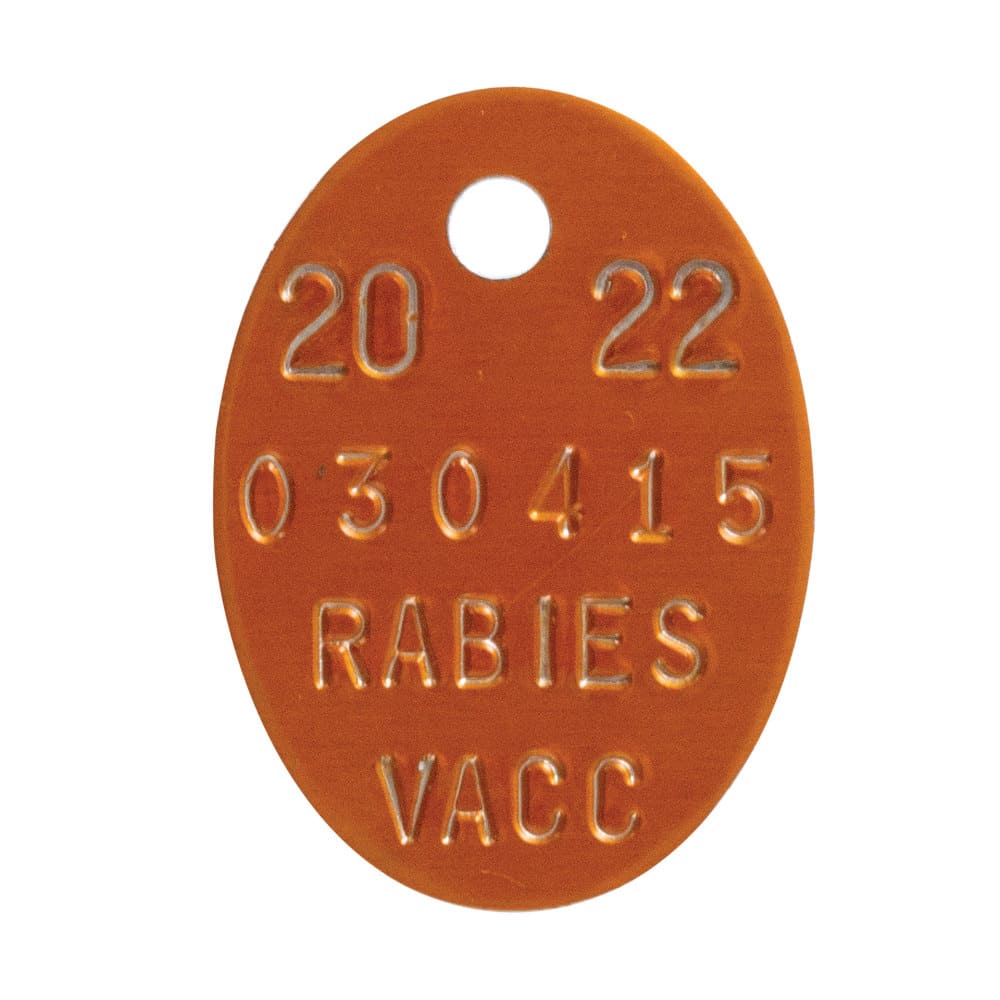 Rabies Tags 1 count 1