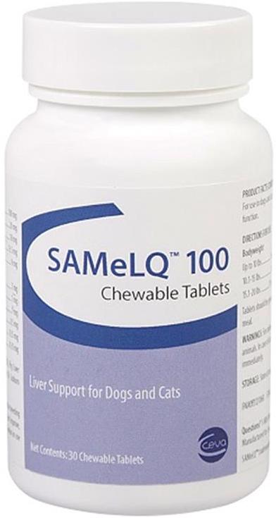 SAMeLQ Comprimidos Masticables 100 mg 30 comprimidos 1