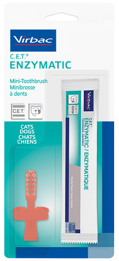 C.E.T. Mini-Toothbrush with Enzymatic Toothpaste Poultry 1