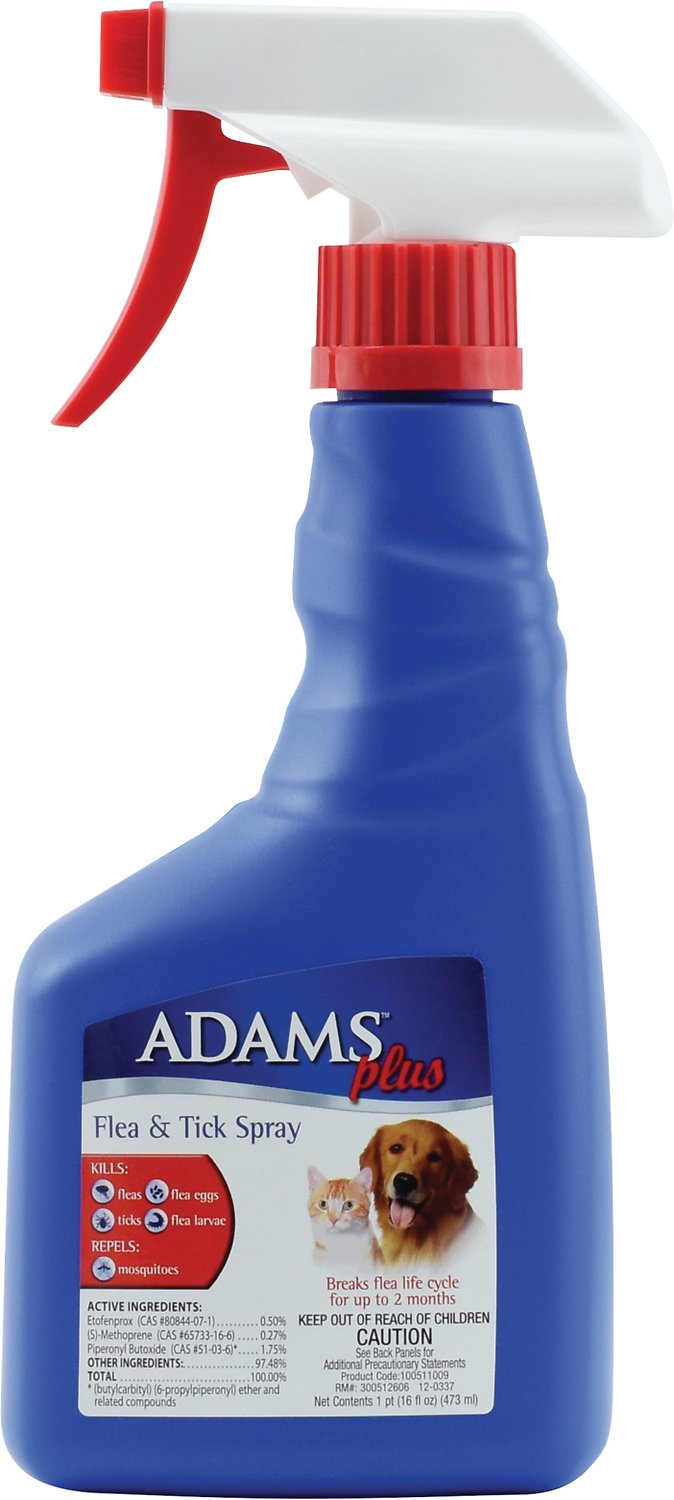 Adams Plus Spray Antipulgas y Antigarrapatas 16 oz 1