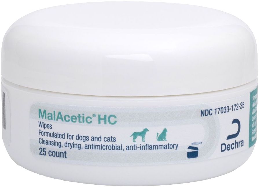 Malacetic HC Wipes 25 count 1