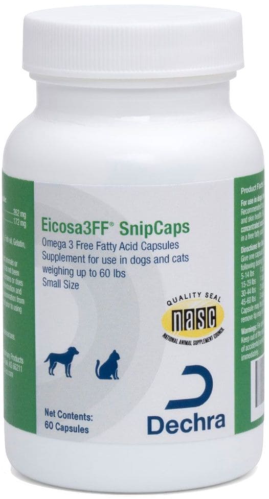 Eicosa3FF SnipCaps 60 comprimidos for small dogs 1