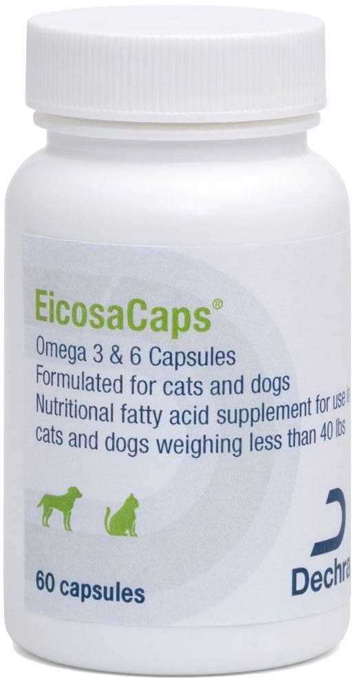 EicosaCaps 60 comprimidos for cats & dogs up to 40 lbs 1