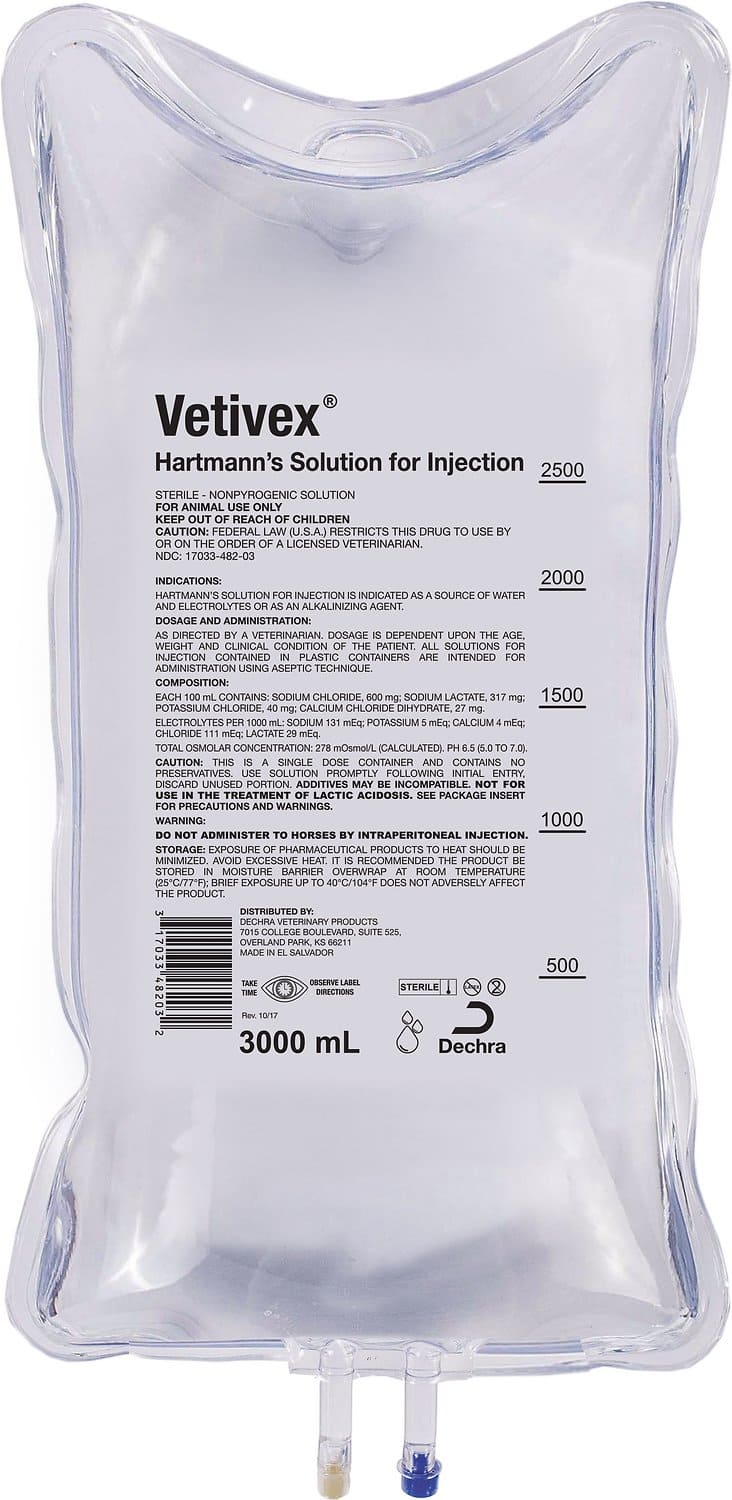 Vetivex Hartmann's Solución para Inyección 3000 ml 1
