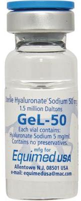 Gel-50 5 mg/ml 10 ml vial 1