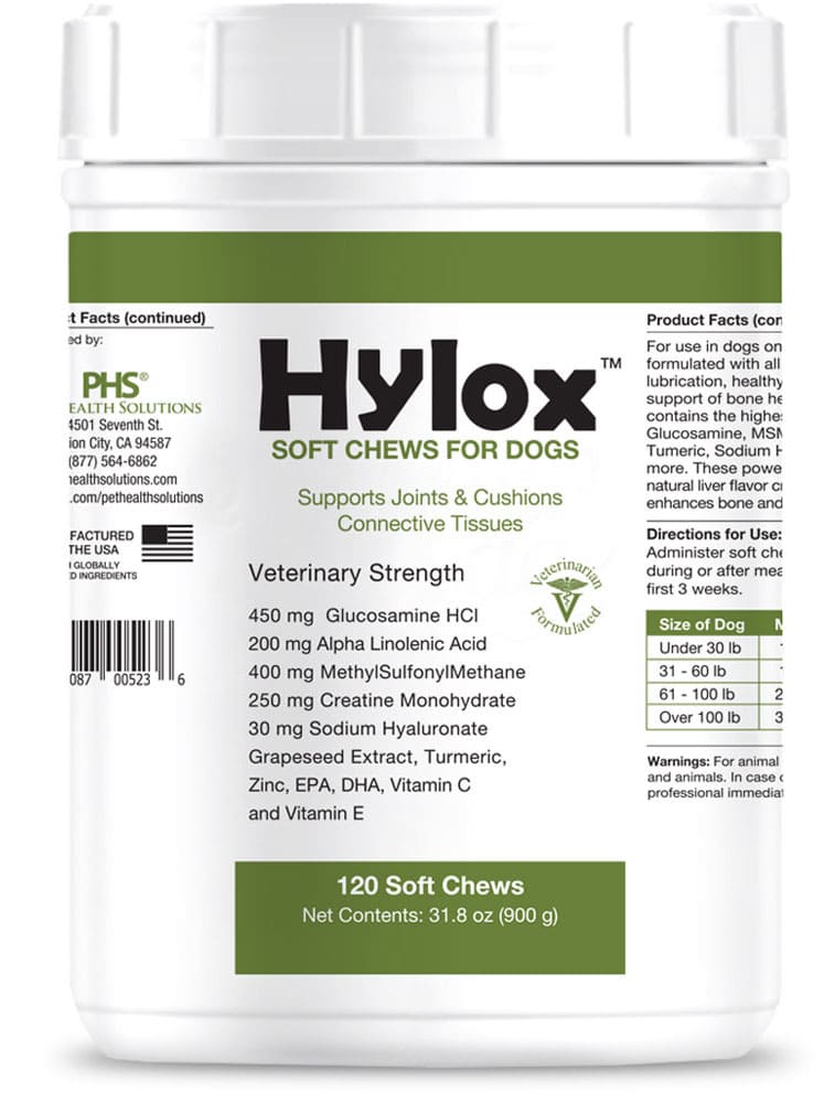 Hylox Soft Chews 120 chews 1