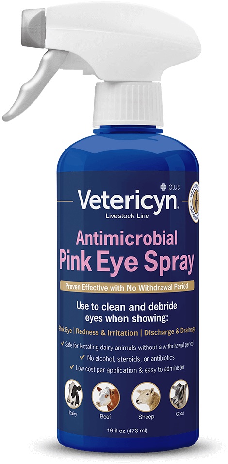 Vetericyn Plus Antimicrobial Pink Eye Spray 16 oz 1