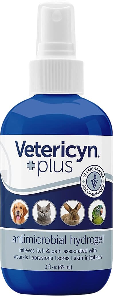 Vetericyn Plus Antimicrobial Hydrogel Spray 3 oz 1