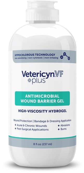 Vetericyn VF Plus Antimicrobial Wound Barrier Gel 8 oz 1
