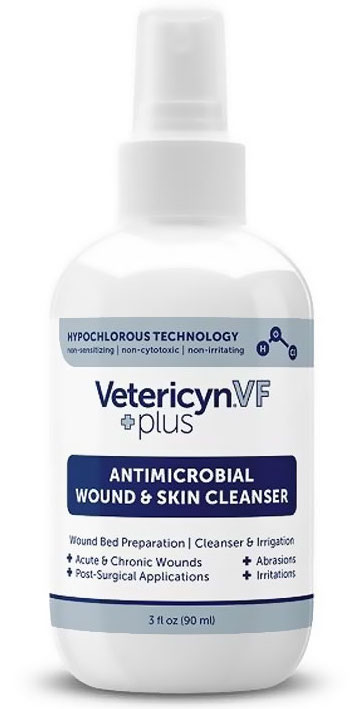 Vetericyn VF Plus Antimicrobial Wound & Skin Cleanser 3 oz 1