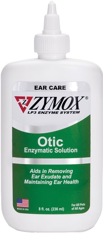 Zymox Otic Enzymatic Solution without Hydrocortisone 8 oz 1
