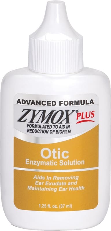 Zymox Plus Otic Enzymatic Solution without Hydrocortisone 1.25 oz 1