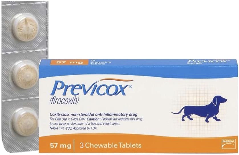 Previcox Comprimidos Masticables con Envases de Blister 57 mg 3 tablets 1