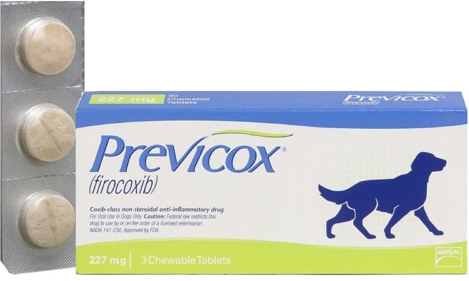Previcox Comprimidos Masticables con Envases de Blister 3 tablets 227 mg 1