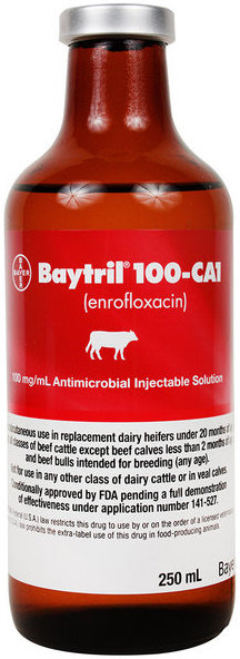 Baytril 100-CA1 250 ml 1