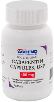 Gabapentin Capsules 400 mg 1 count 1