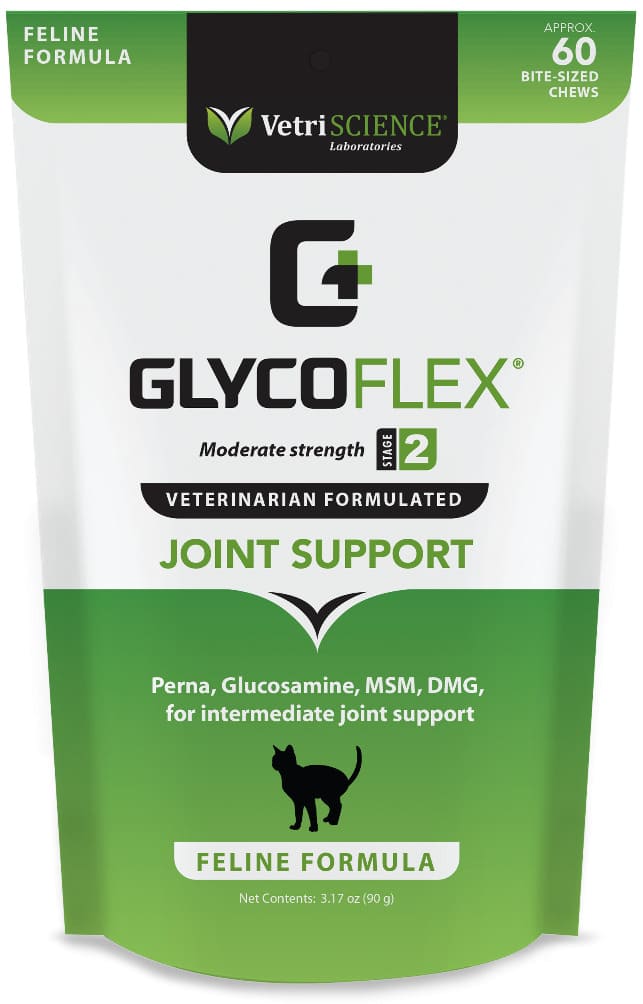 VetriScience GlycoFlex Stage 2 Bite-Sized Chews for Cats 60 count 1