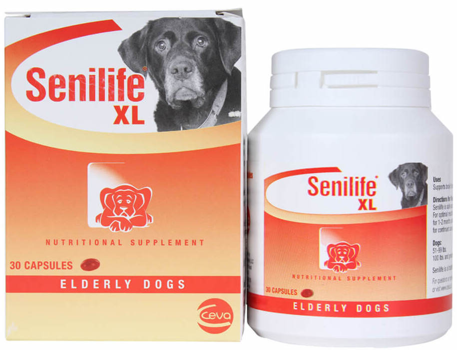 Senilife 30 capsules for dogs over 50 lbs (XL) 1