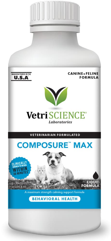 VetriScience Composure Max Liquid  8 oz 1
