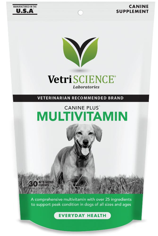 VetriScience Canine Plus Multivitamin Bite-Sized Chews 30 count 1
