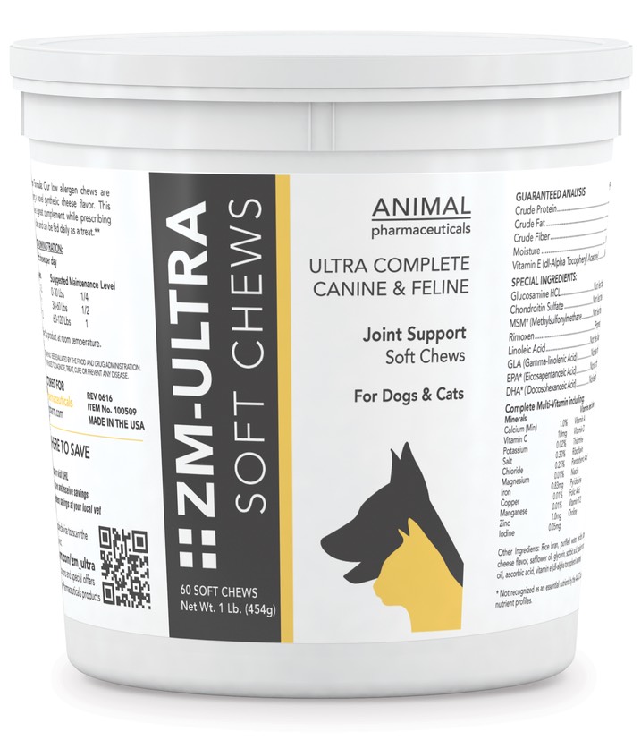 Animal Pharmaceuticals ZM-Ultra Soft Chews 60 count 1