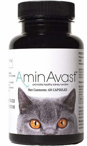 AminAvast para Gatos 300 mg 60 capsules 1