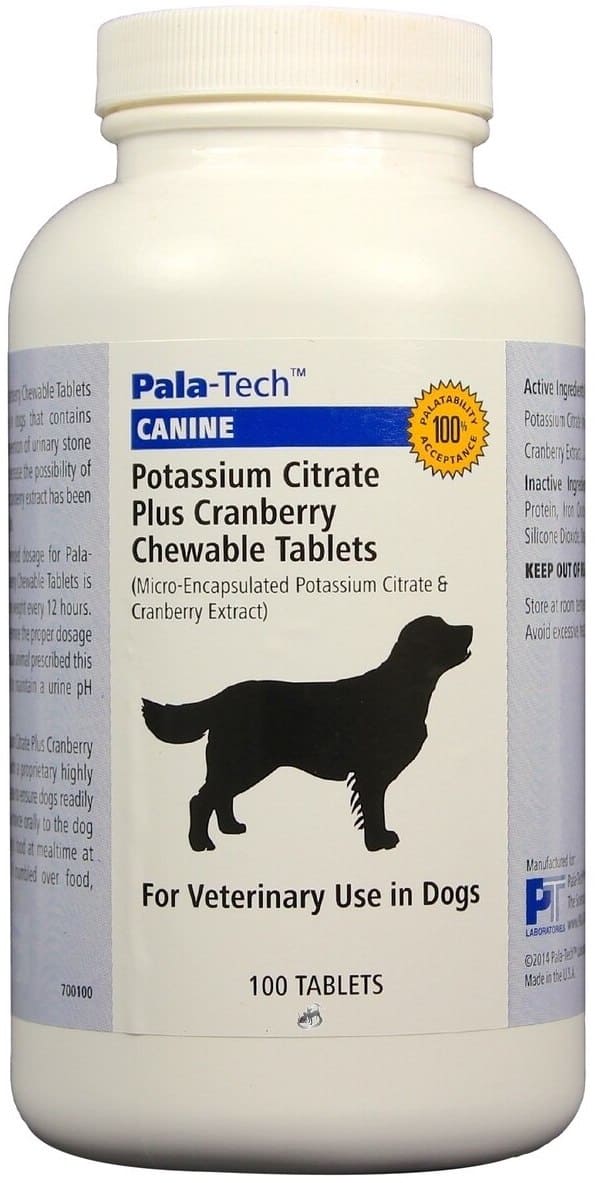 Potassium Citrate Plus Cranberry Comprimidos Masticables 100 count 1