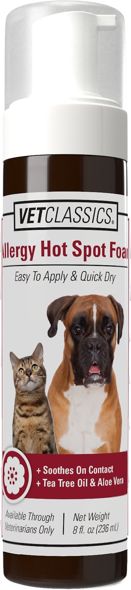 VetClassics Allergy Hot Spot Foam