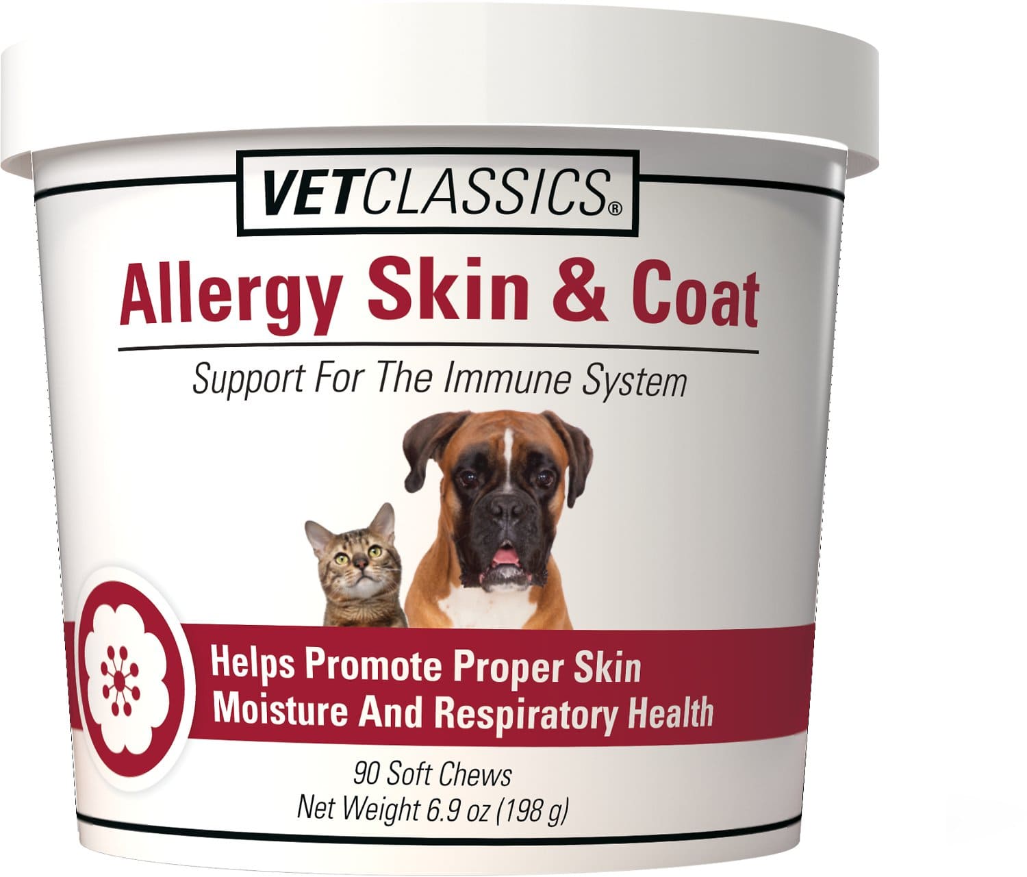 VetClassics Allergy Skin & Coat Soft Chews 