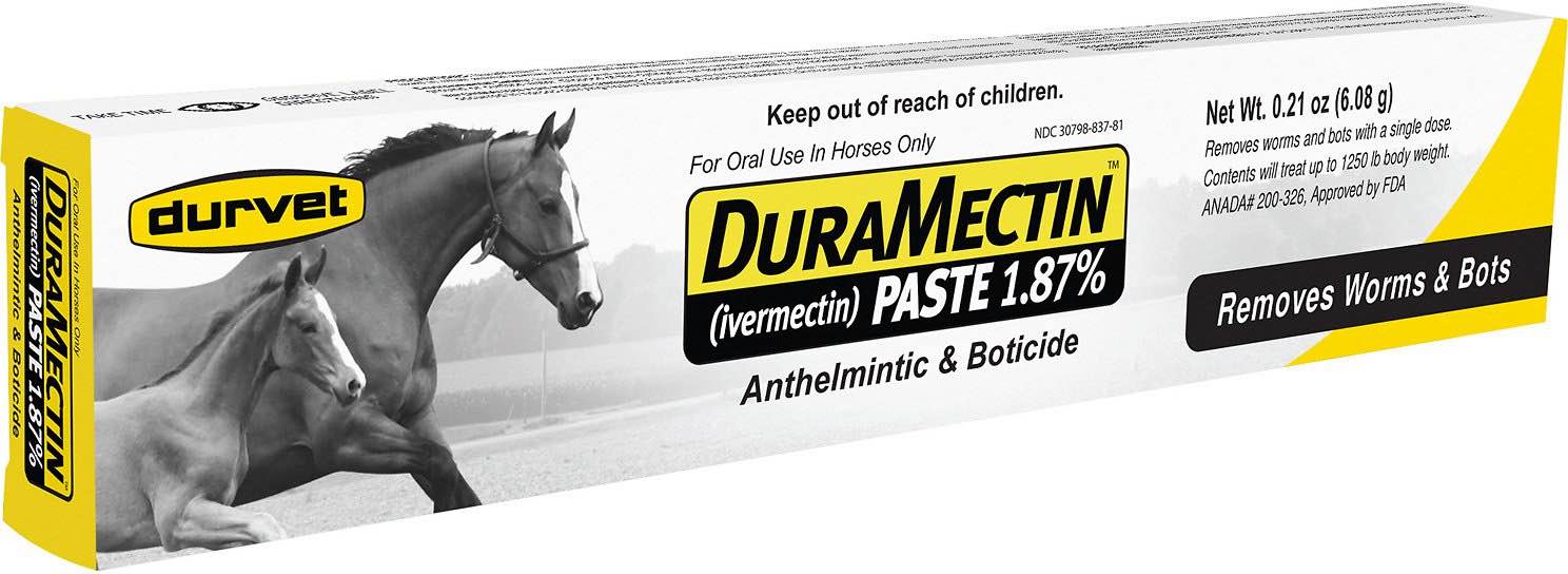 DuraMectin Paste 1.87% 0.21 oz (6.08 g) tube 1