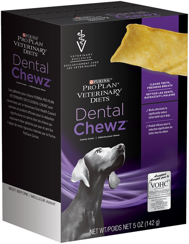 Purina Pro Plan Veterinary Diets Dental Chewz 5 oz box 1
