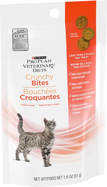 Purina Pro Plan Veterinary Diets Crunchy Bites 1.8 oz bag 1