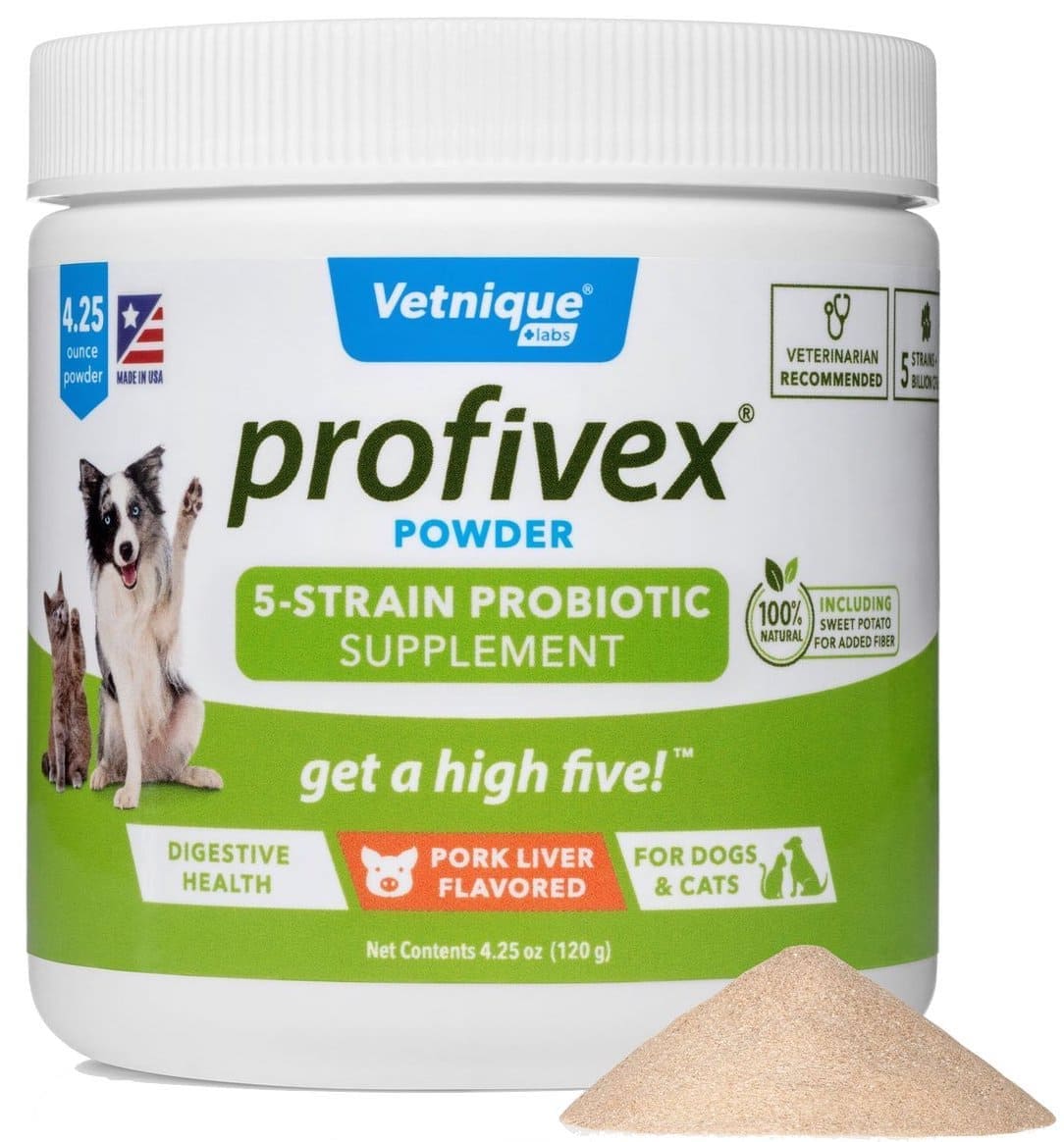 Profivex Five Strain Probiotic Powder 4.25 oz (120 g) Pork Liver 1