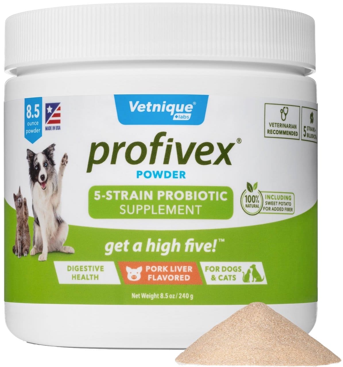 Profivex Five Strain Probiotic Powder 8.5 oz (240 g) Pork Liver 1