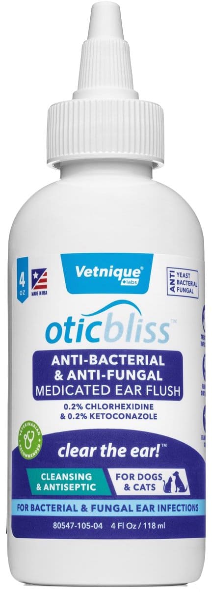 Oticbliss Anti-Bacterial & Anti-Fungal Medicated Ear Flush 4 oz 1