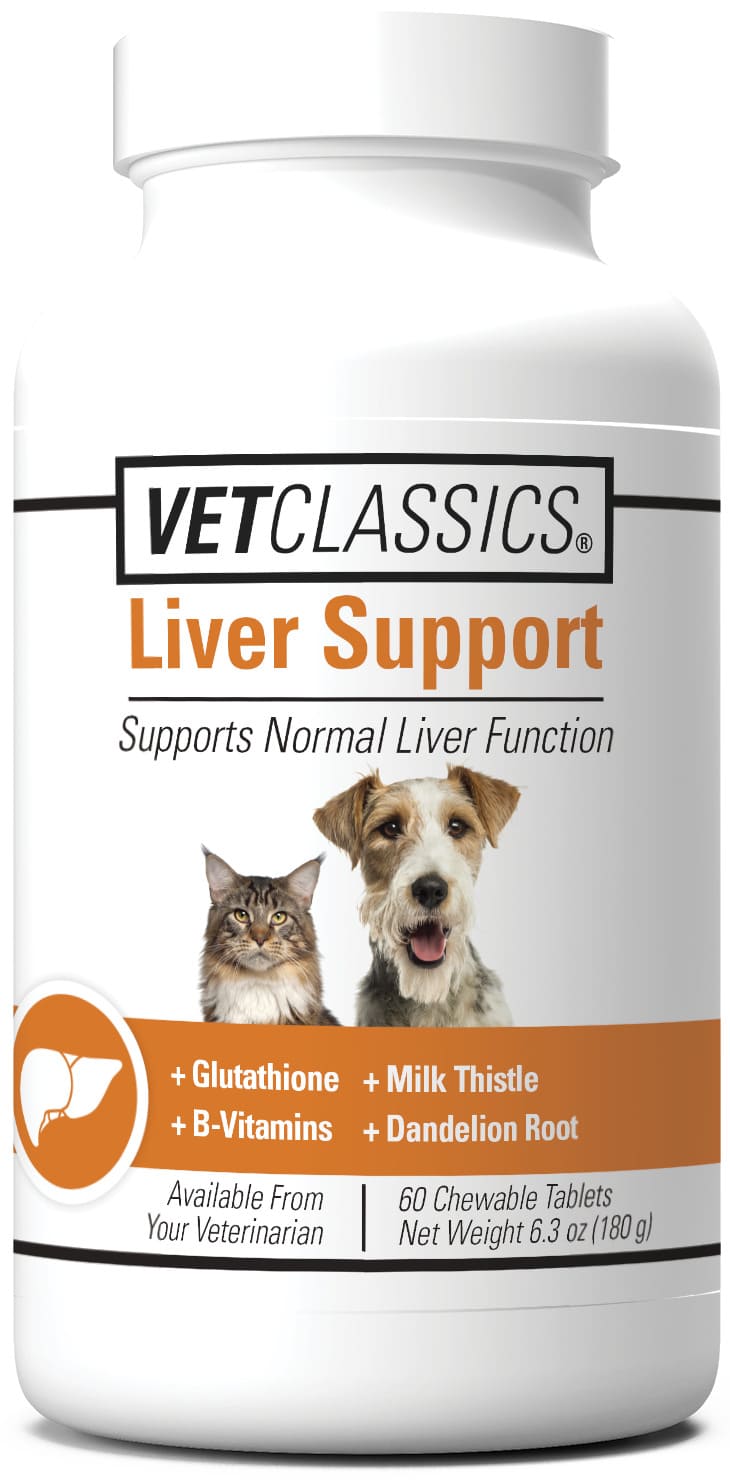 VetClassics Liver Support Chewable Tablets