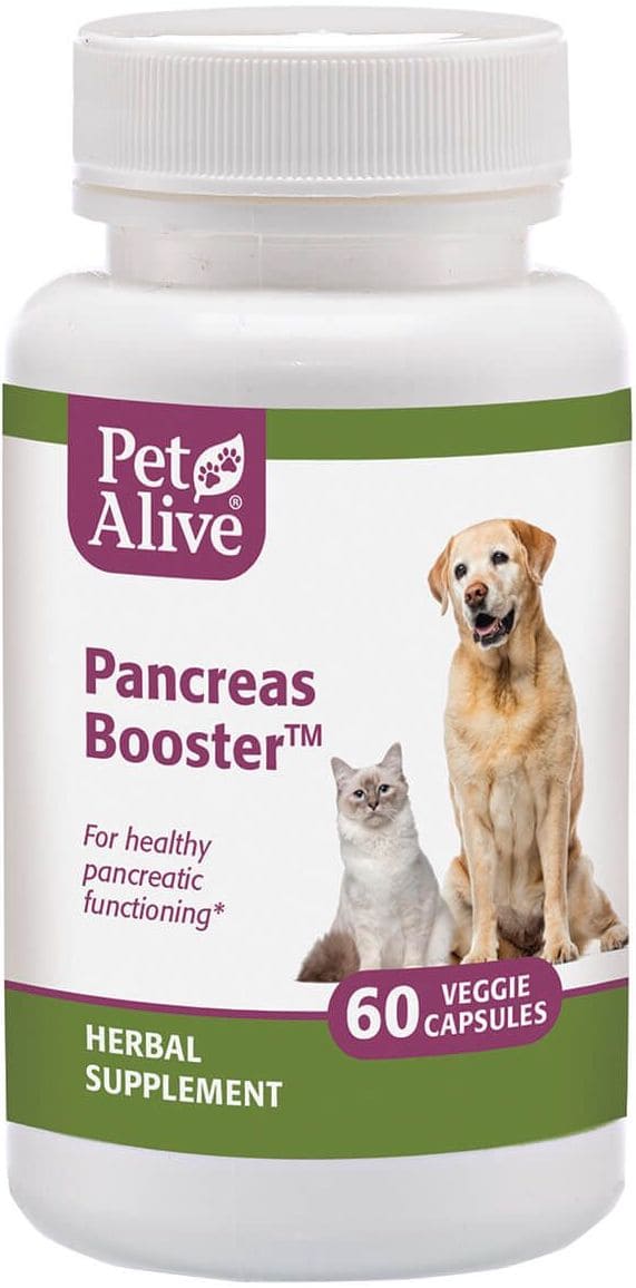 PetAlive Pancreas Booster 60 veggie capsules 1